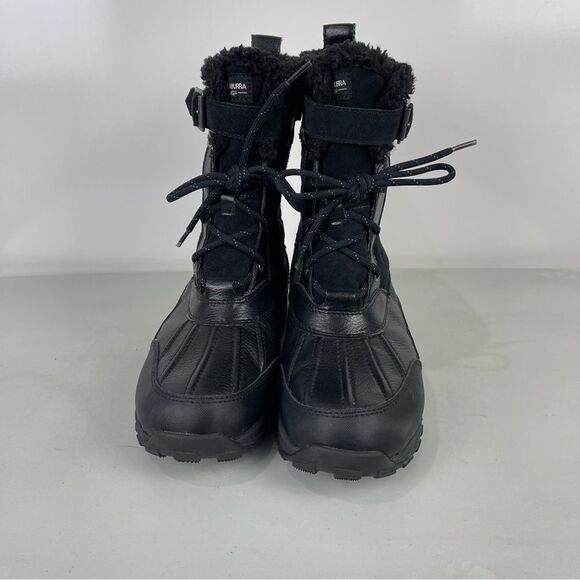 Koolaburra by UGG Imree Black Moto Boots Size 9 Waterproof Winter Snow - Picture 4 of 12